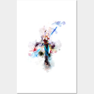 Shenhe - Genshin Impact (Watercolor) Posters and Art